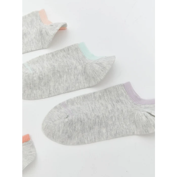 LCW DREAM Pembe Kadın Düz Sneaker Çorap 5li