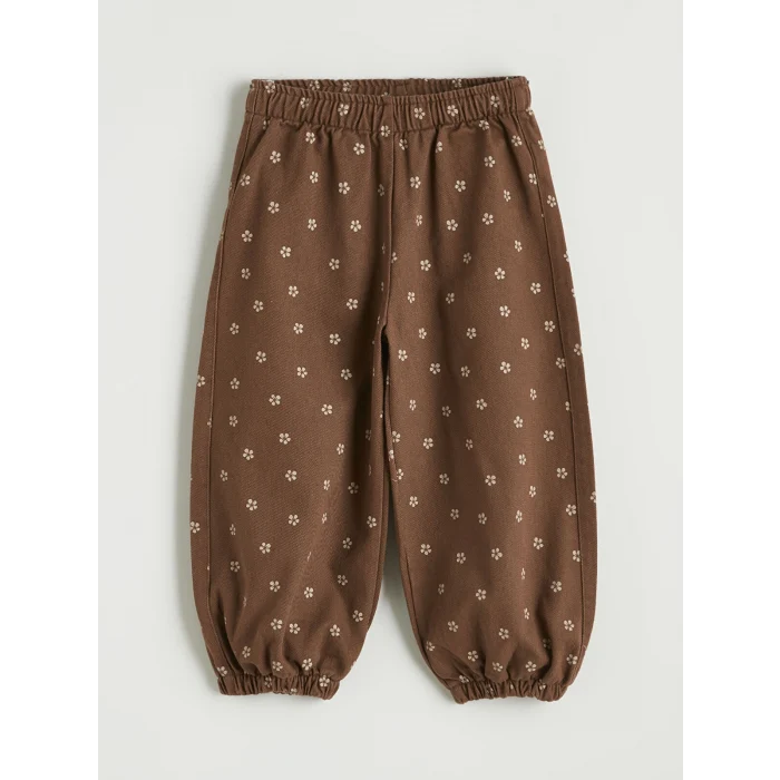 LCW Kids Kahverengi Kız Çocuk Bluz ve Jogger Pantolon 2li