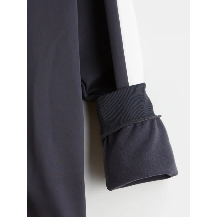 XSIDE Antrasit Kapüşonlu Uzun Kollu Erkek Fermuarlı Sweatshirt