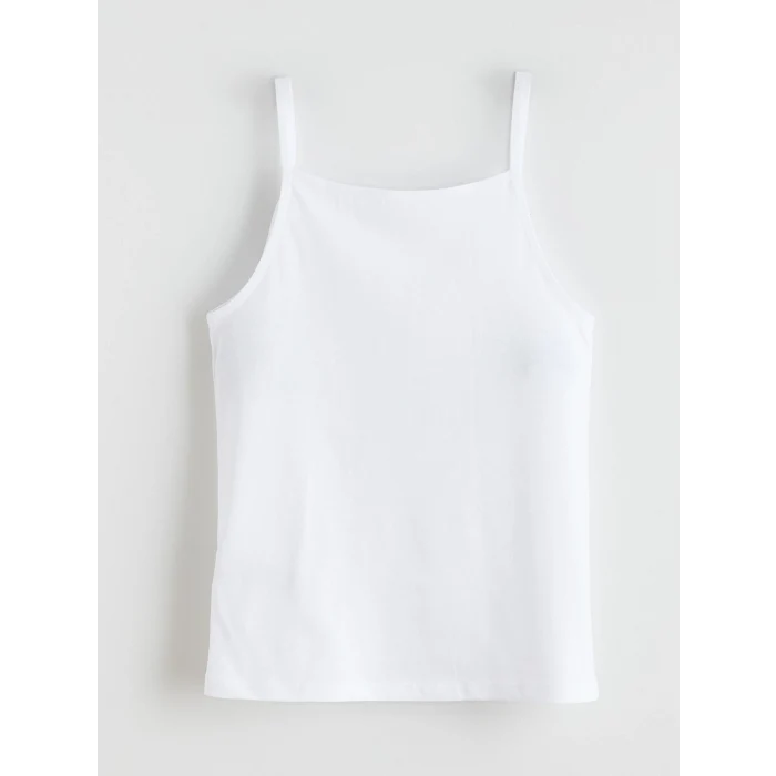 LCW Kids Pembe Kare Yaka Kız Çocuk Atlet 2li