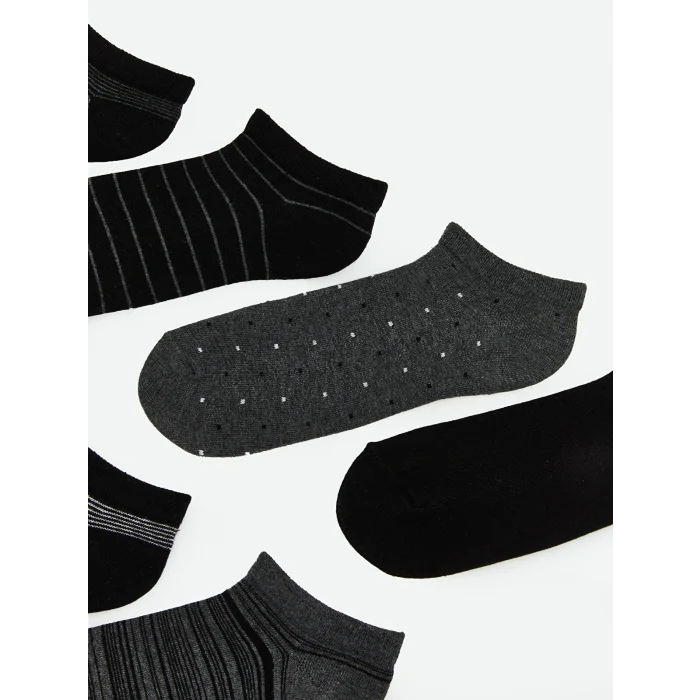 LCW ACCESSORIES Karışık Desenli Erkek Patik Çorap 7li