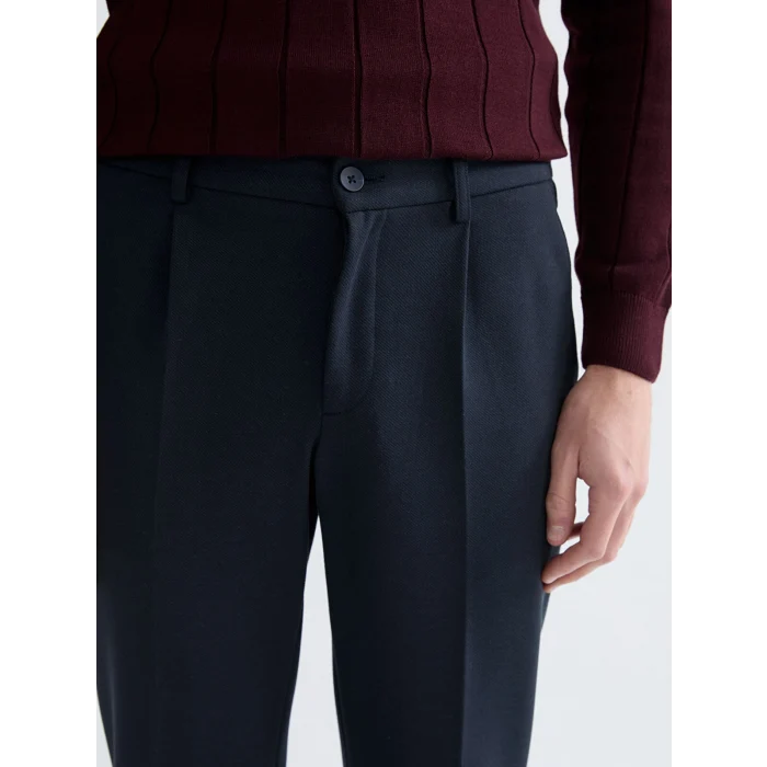 SOUTHBLUE Lacivert Standart Kalıp Gabardin Erkek Pantolon