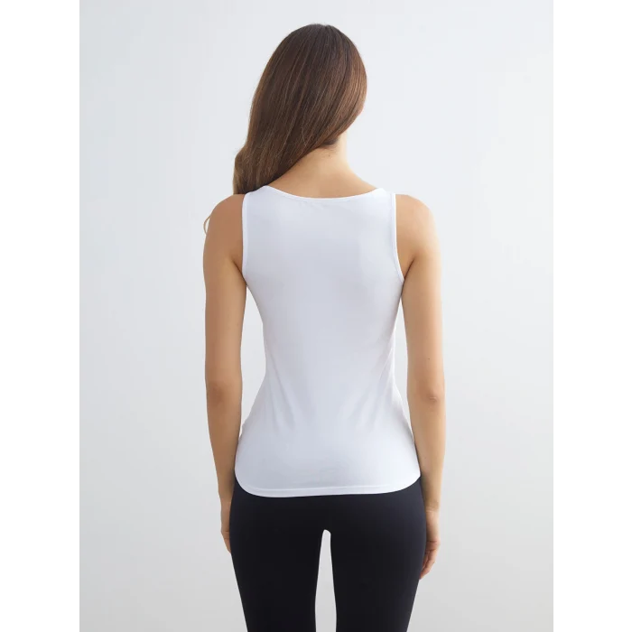 LCW DREAM Beyaz U Yaka Kadın Atlet