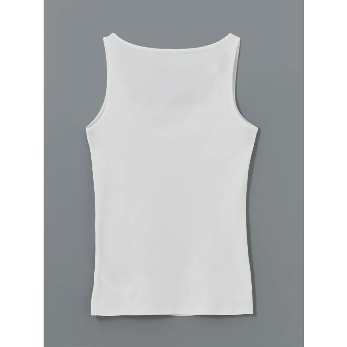 LCW DREAM Beyaz U Yaka Kadın Atlet