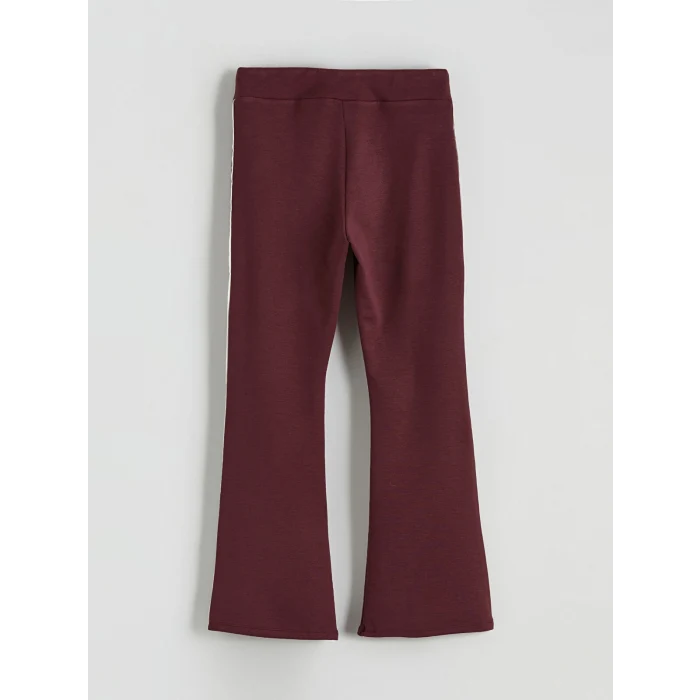 LCW Kids Mürdüm Bisiklet Yaka Kız Çocuk Soft Touch Sweatshirt ve Eşofman Altı