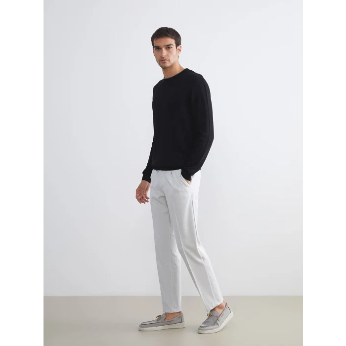 SOUTHBLUE Siyah Bisiklet Yaka Erkek Triko Kazak