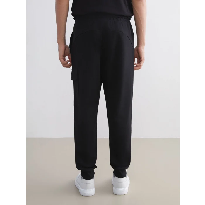 XSIDE ACTIVE Siyah Standart Kalıp Erkek Jogger Eşofman Altı