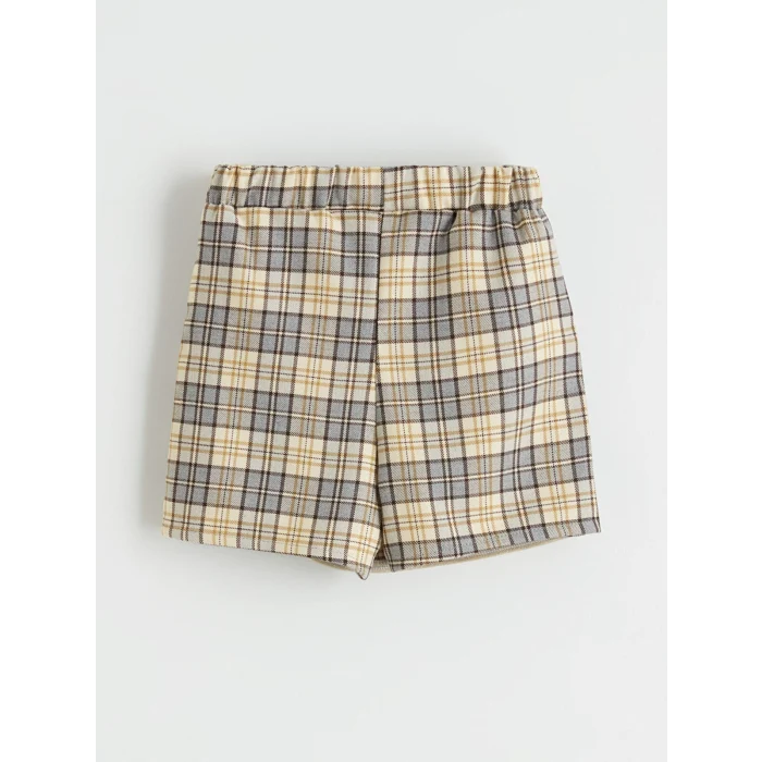 LCW Kids Kahverengi Bebe Yaka Kız Çocuk Takım 3lü