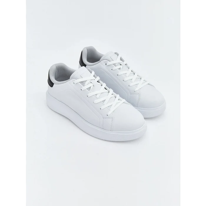 LCW STEPS Beyaz Bağcıklı Erkek Spor Ayakkabı