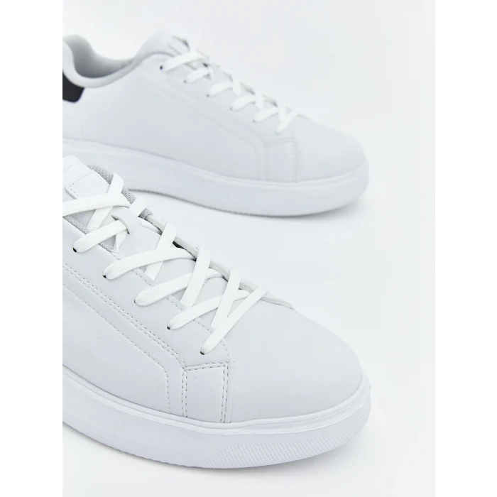 LCW STEPS Beyaz Bağcıklı Erkek Spor Ayakkabı