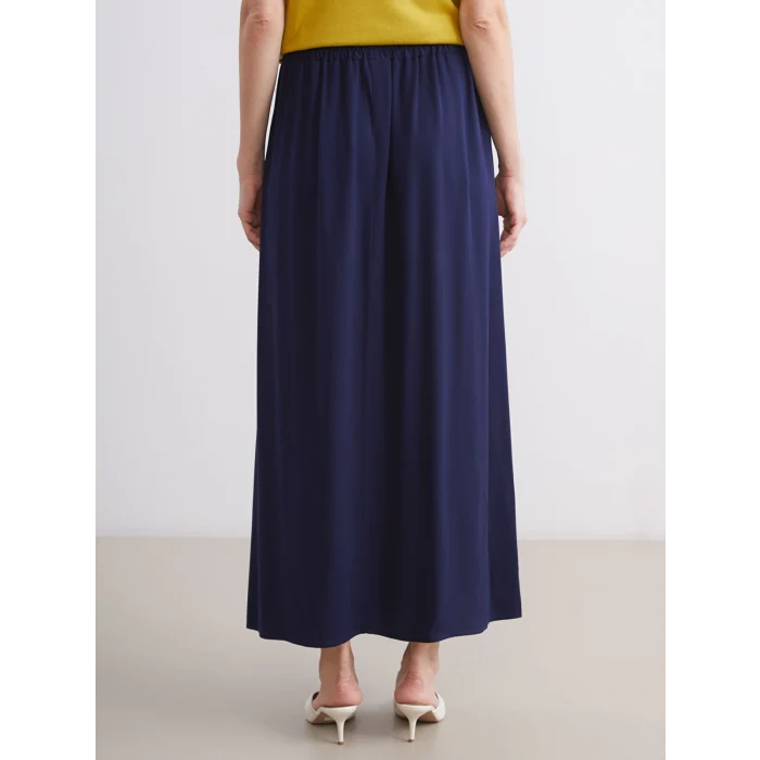 LCW Grace Lacivert Beli Lastikli A Kesim Etek