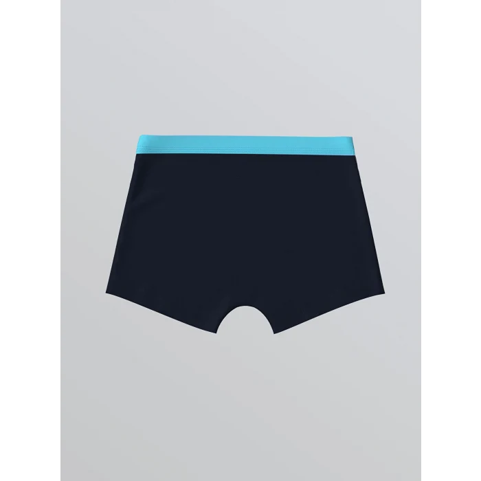 LCW Kids Gri Baskılı Erkek Çocuk Boxer 3lü
