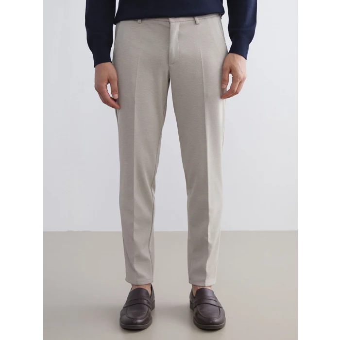 LCWAIKIKI Classic Bej Dar Kalıp Erkek Chino Pantolon