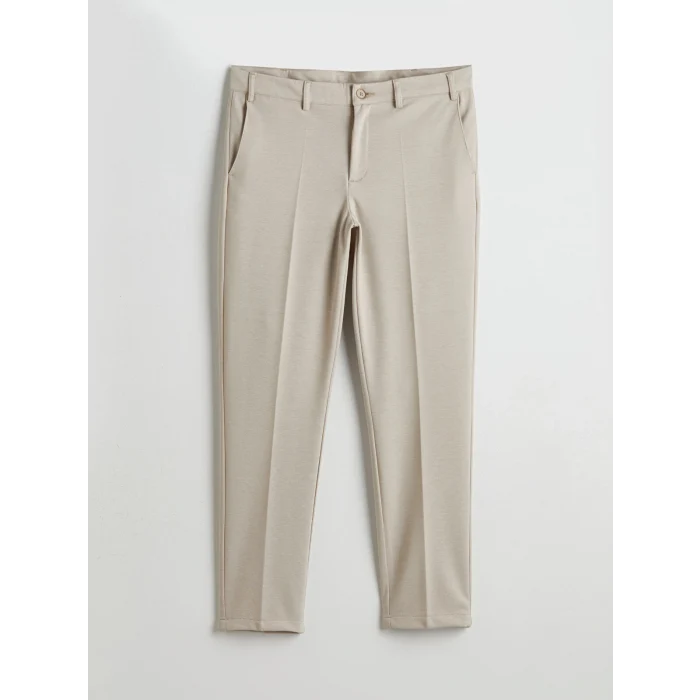 LCWAIKIKI Classic Bej Dar Kalıp Erkek Chino Pantolon