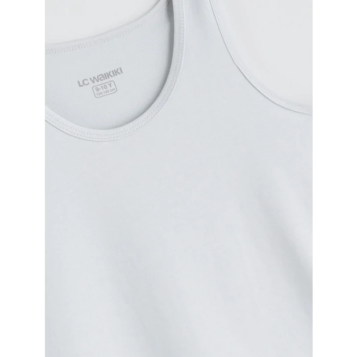 LCW Kids Lacivert Bisiklet Yaka Erkek Çocuk Atlet 5li