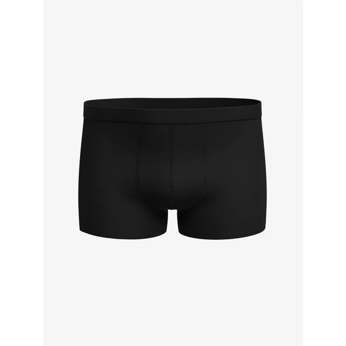 LC WAIKIKI Siyah Standart Kalıp Pamuklu Esnek Erkek Boxer 3lü