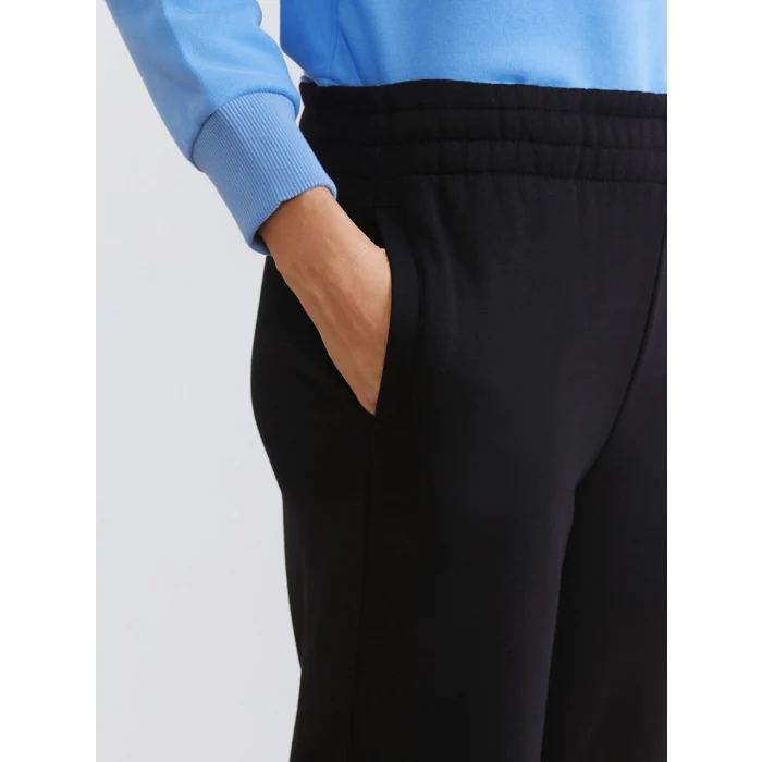 LCW Vision Siyah Beli Lastikli Kadın Kalın Jogger Eşofman Altı