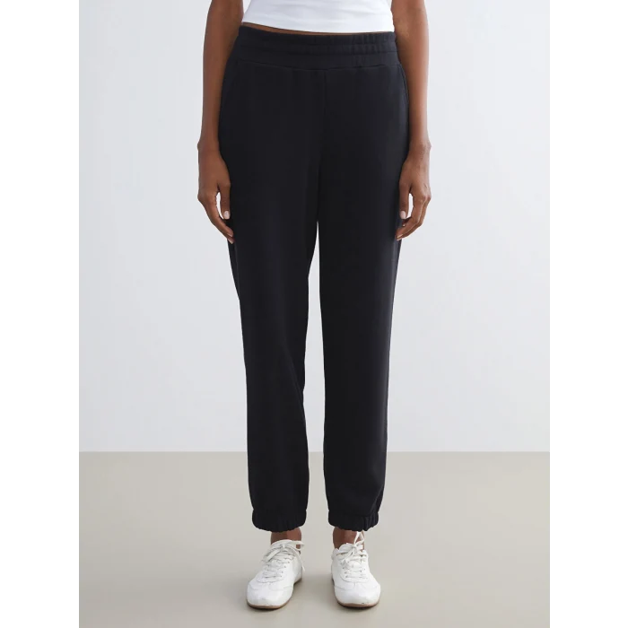 LCW Vision Siyah Beli Lastikli Kadın Jogger Eşofman Altı