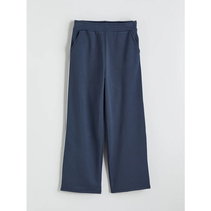 LCW Kids Antrasit Beli Lastikli Kız Çocuk Eşofman Altı