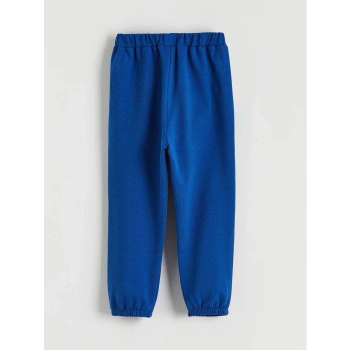 LCW baby Mavi Beli Lastikli Erkek Bebek Jogger Eşofman Alt