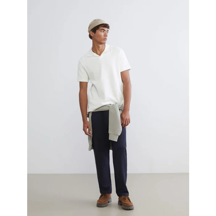 XSIDE Ekru Polo Yaka Pike Erkek Tişört