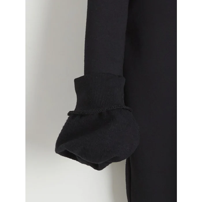 LCW Kids Siyah Kapüşonlu Minecraft Baskılı Erkek Çocuk Sweatshirt