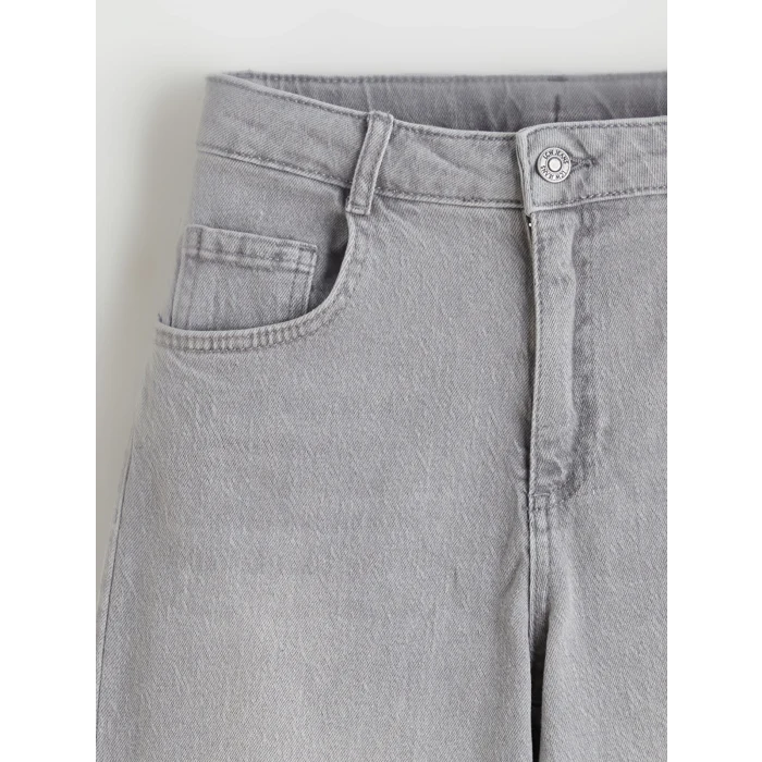 LCW Kids Karışık Wideleg Kız Çocuk Jean Pantolon