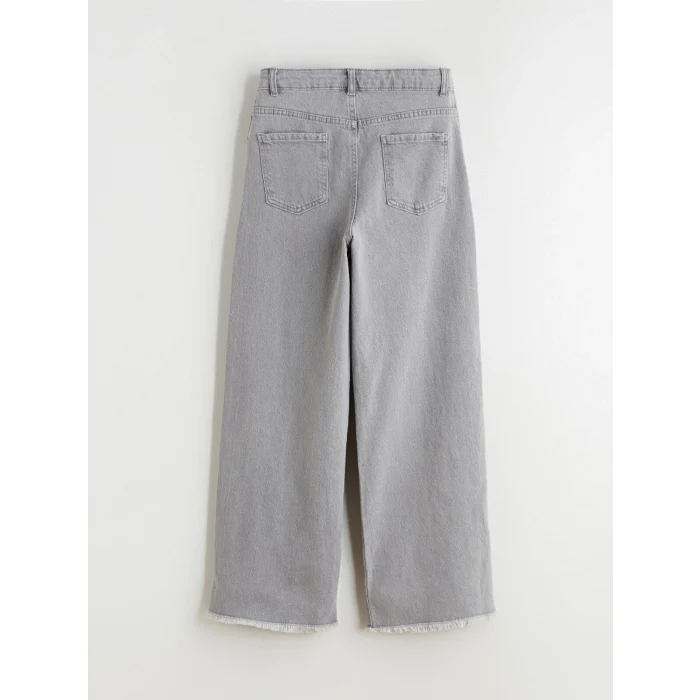 LCW Kids Karışık Wideleg Kız Çocuk Jean Pantolon