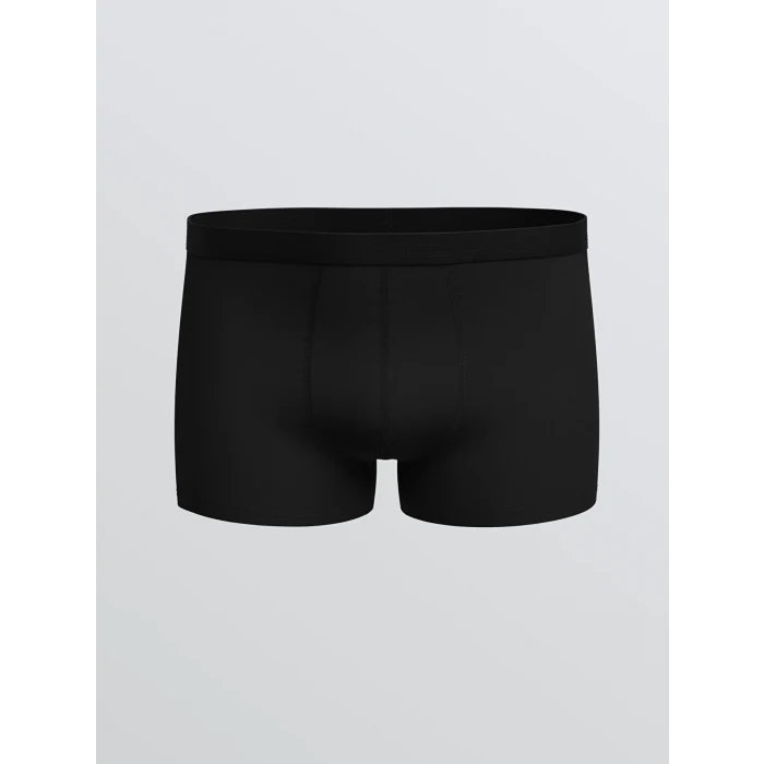 LC WAIKIKI Antrasit Rahat Kalıp Pamuklu Esnek Erkek Boxer 3lü