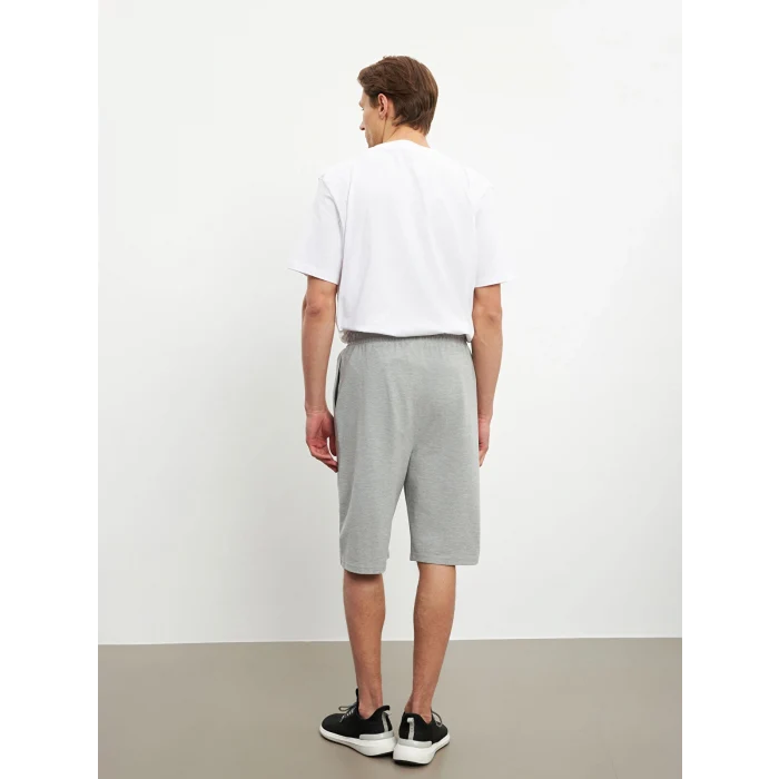LCWAIKIKI Classic Gri Standart Kalıp Erkek Şort