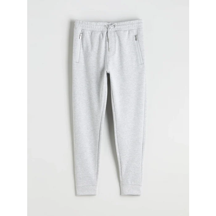 LCWAIKIKI Classic Gri Kalın Erkek Jogger Eşofman Altı