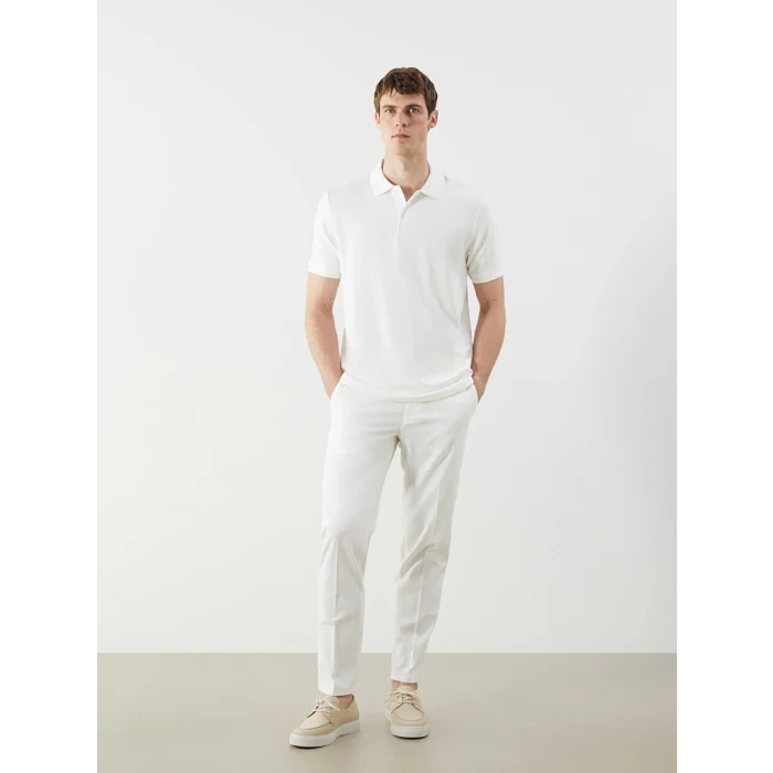 SOUTHBLUE Ekru Polo Yaka Erkek Tişört