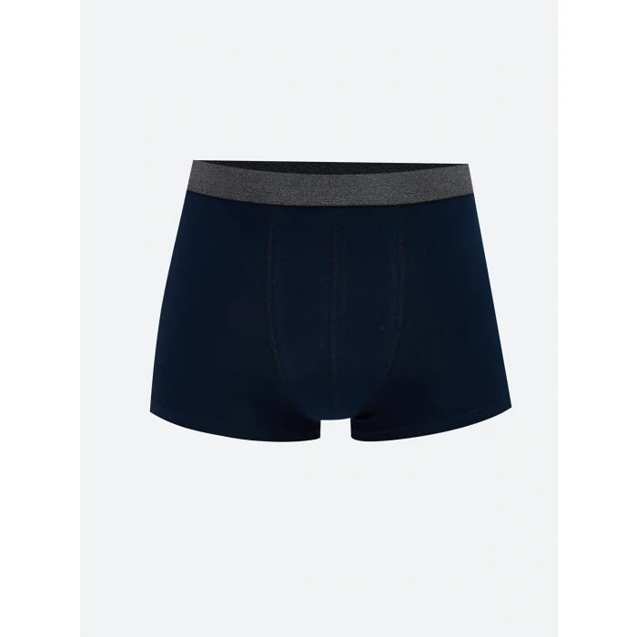 LC WAIKIKI Gri Standart Kalıp Pamuklu Esnek Erkek Boxer 3lü