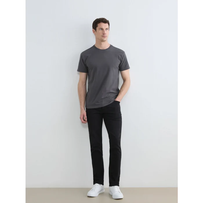 LCW Jeans Siyah 750 Slim Fit Erkek Jean Pantolon