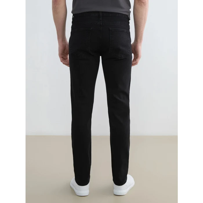 LCW Jeans Siyah 750 Slim Fit Erkek Jean Pantolon