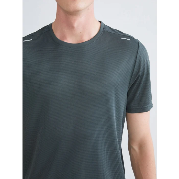 XSIDE ACTIVE Yeşil Bisiklet Yaka Kısa Kollu Erkek Spor Tişört