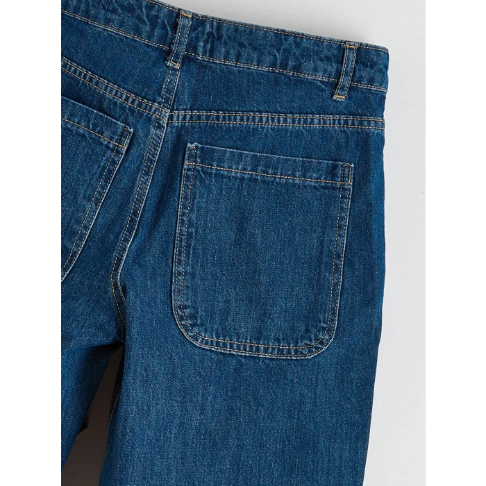 LCW Jeans İndigo Wideleg Kadın Jean Pantolon