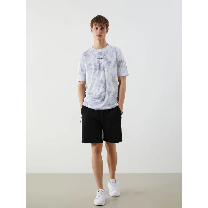 XSIDE ACTIVE Siyah Slim Fit Erkek Spor Şort