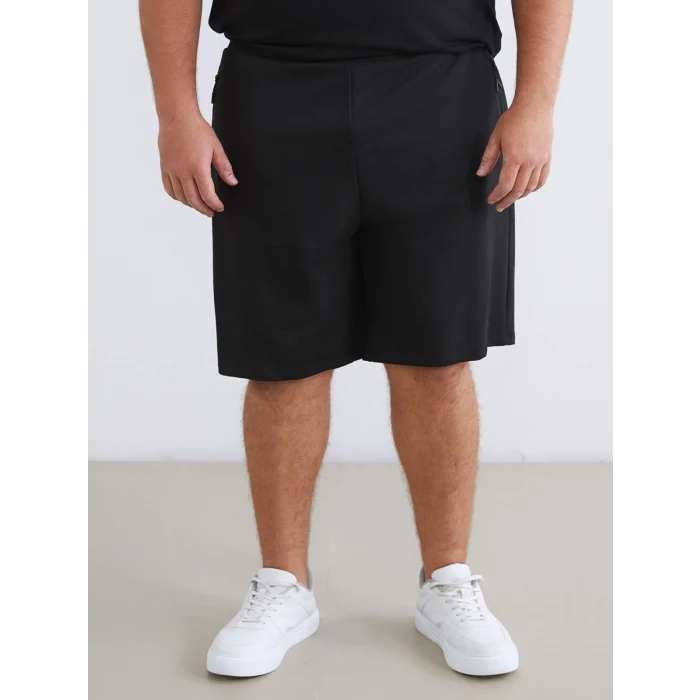 XSIDE ACTIVE Siyah Slim Fit Erkek Spor Şort