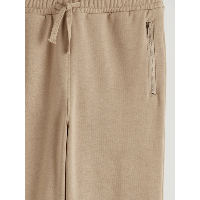 LCW Kids Bej Beli Lastikli Erkek Çocuk Eşofman Altı