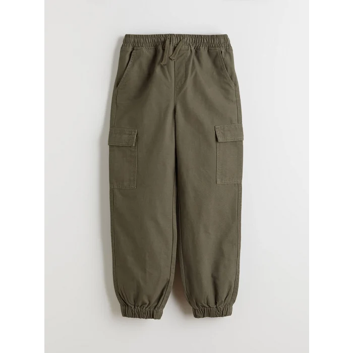 LCW Kids Haki Regular Fit Erkek Çocuk Jogger Pantolon