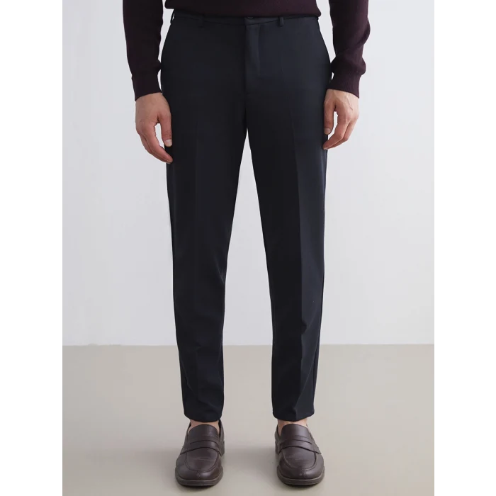 LCWAIKIKI Classic Lacivert Dar Kalıp Erkek Chino Pantolon