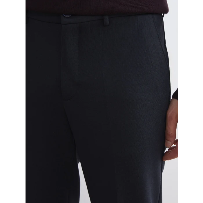 LCWAIKIKI Classic Lacivert Dar Kalıp Erkek Chino Pantolon