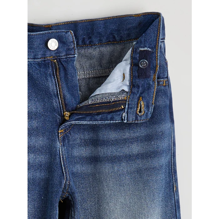 LCW Kids İndigo Regular Fit Erkek Çocuk Jean Pantolon