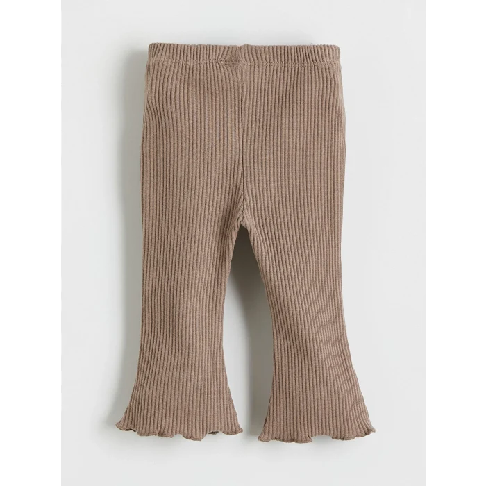 LCW baby Kahverengi Kız Bebek Bluz, Yelek ve Tayt