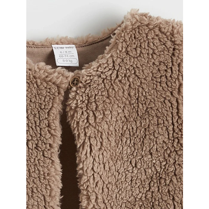 LCW baby Kahverengi Kız Bebek Bluz, Yelek ve Tayt