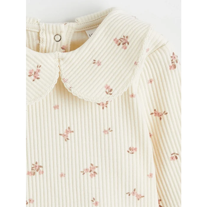 LCW baby Kahverengi Kız Bebek Bluz, Yelek ve Tayt