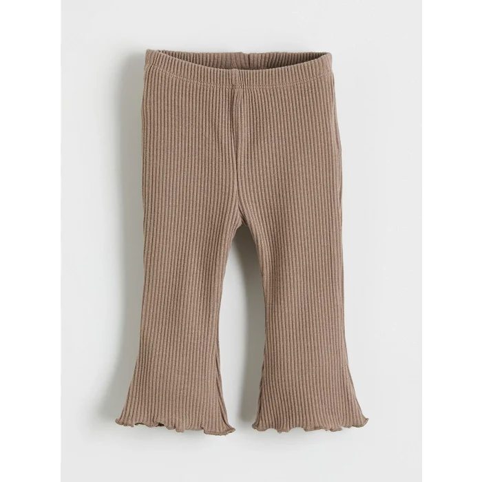 LCW baby Kahverengi Kız Bebek Bluz, Yelek ve Tayt