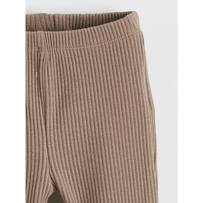 LCW baby Kahverengi Kız Bebek Bluz, Yelek ve Tayt