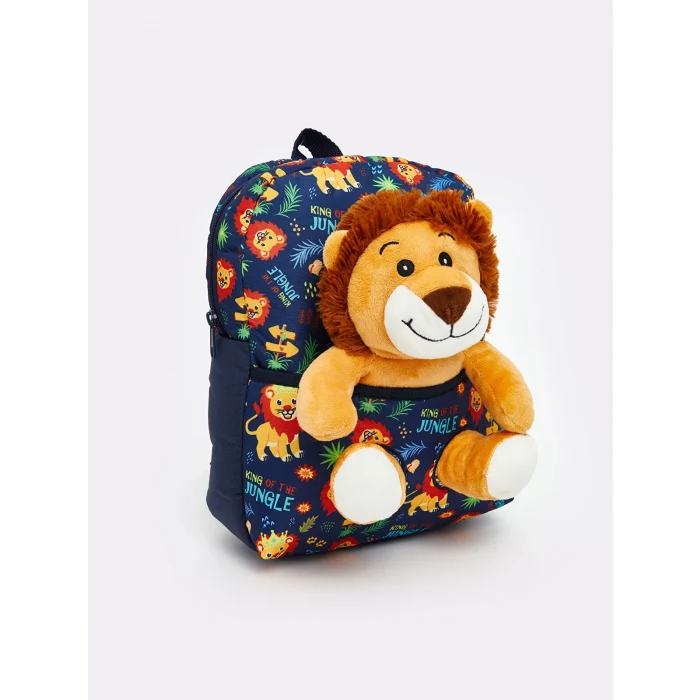 LCW ACCESSORIES Karışık Aslan Figürlü Erkek Çocuk Sırt Çantası